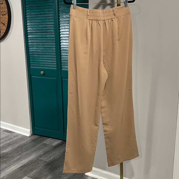 Halara NWOT Flex™ High Waisted Zipper Pocket Shirred Straight Leg Work Pant - M - Picture 9 of 11